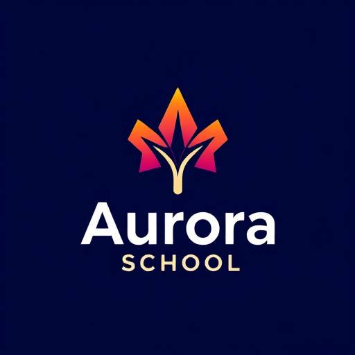 Logotipo da Escola Aurora